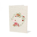 Christmas Wreath Plantable Gift Card by The Physic Garden - The Physic Garden