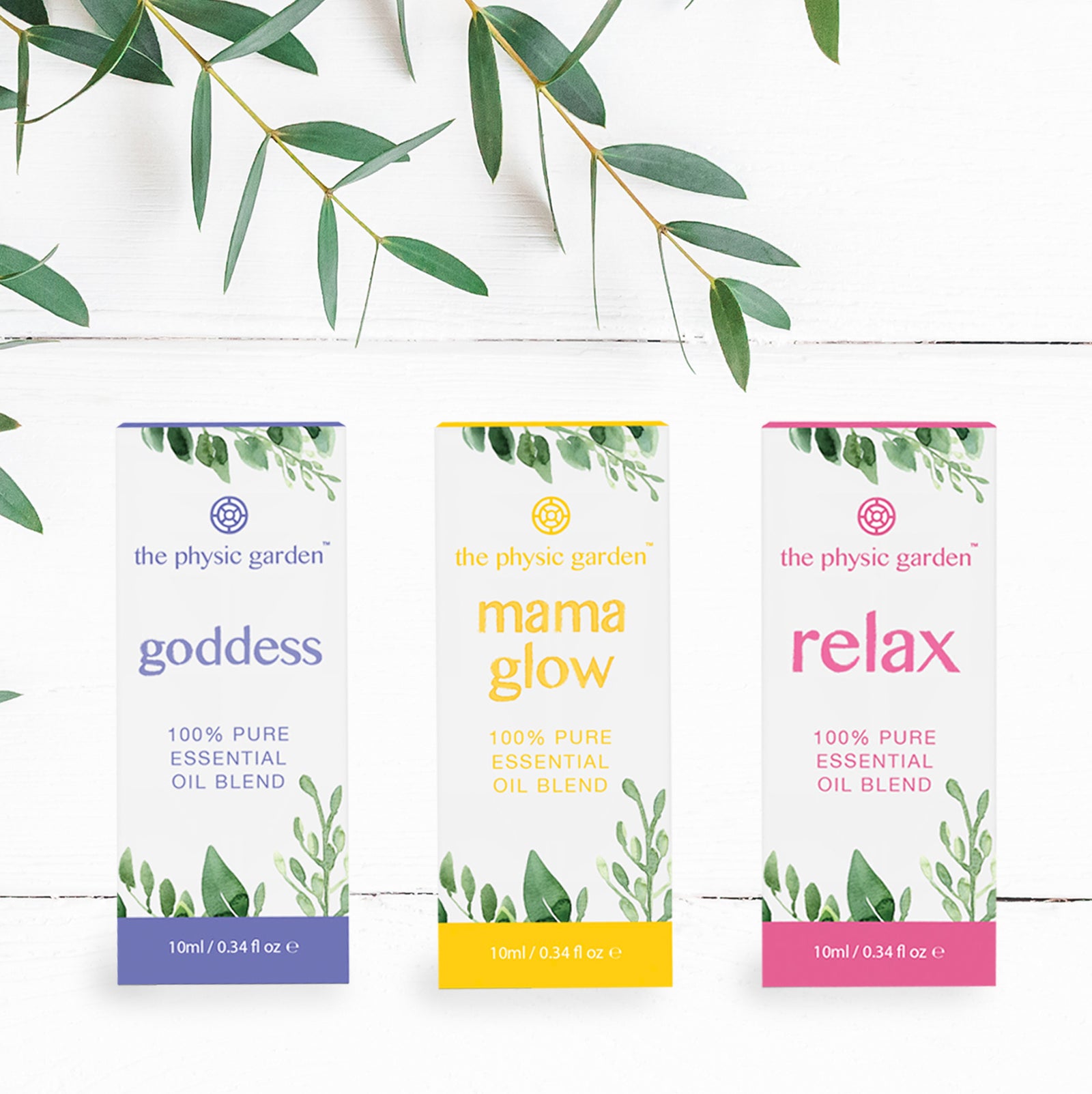 Essential Oil Bundle The Physic Garden