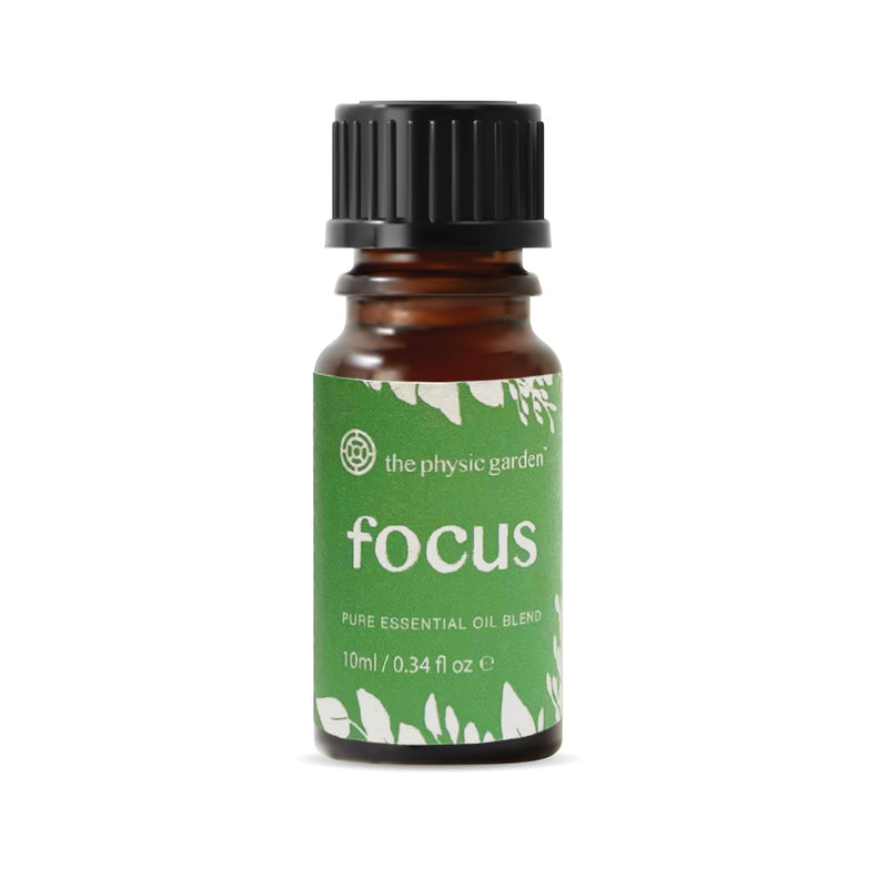 Focus Essential Oil 10ml by The Physic Garden - The Physic Garden