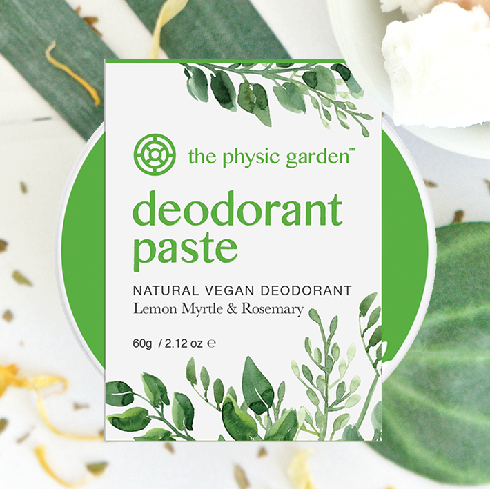 Lemon Myrtle Deodorant by The Physic Garden