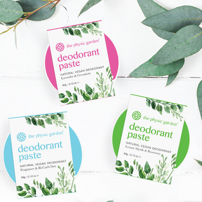 Natural Deodorant Bundle by The Physic Garden - The Physic Garden