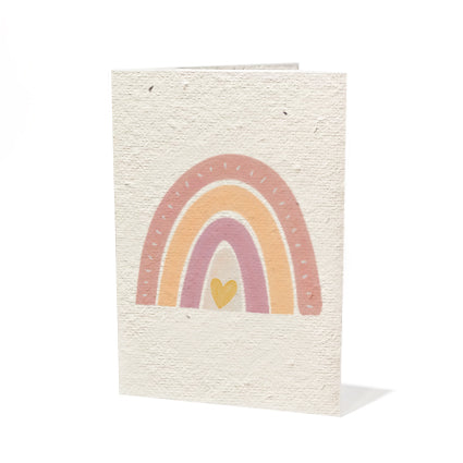 Rainbow Plantable Gift Card by The Physic Garden - The Physic Garden